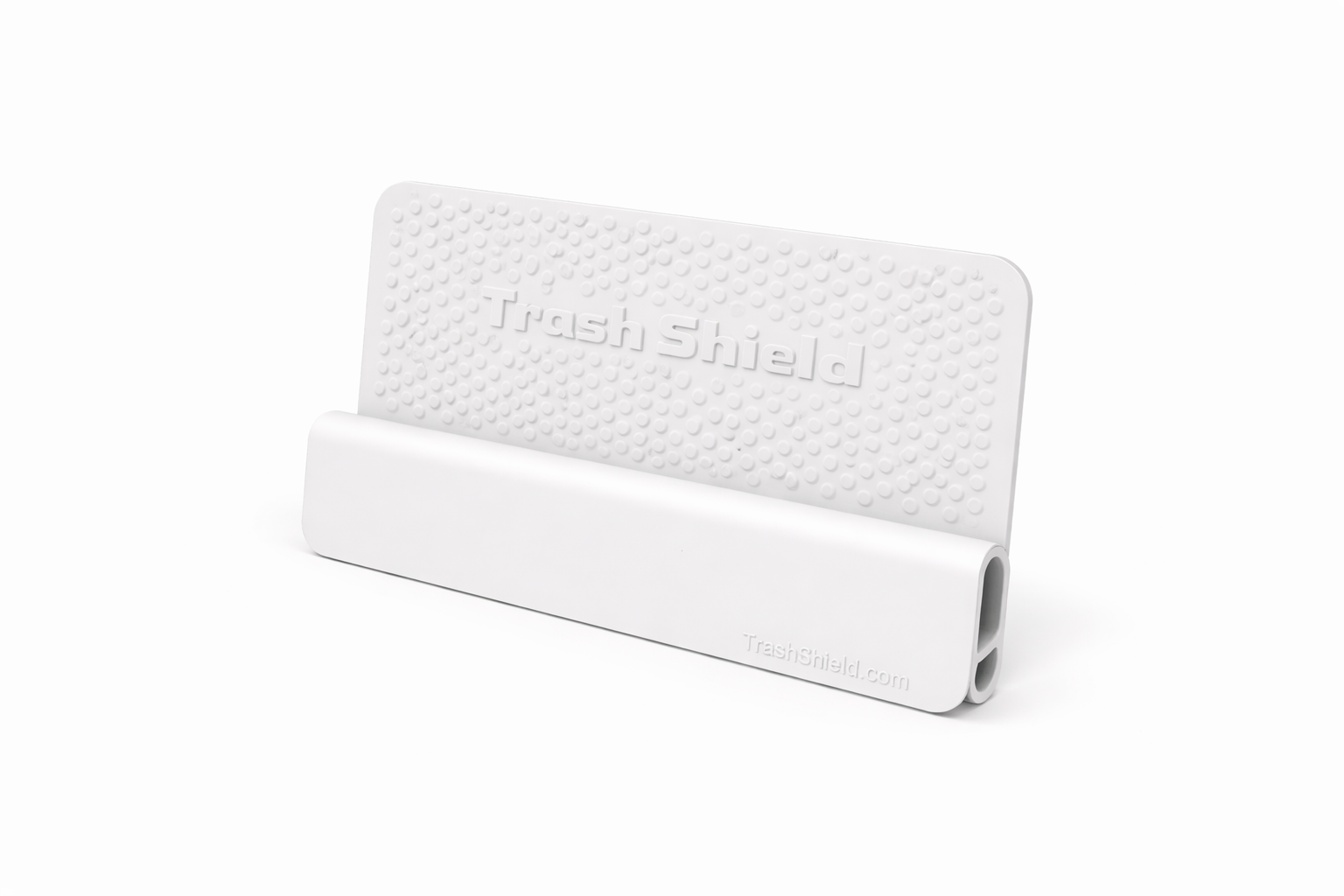 Trash Shield in White, Large size